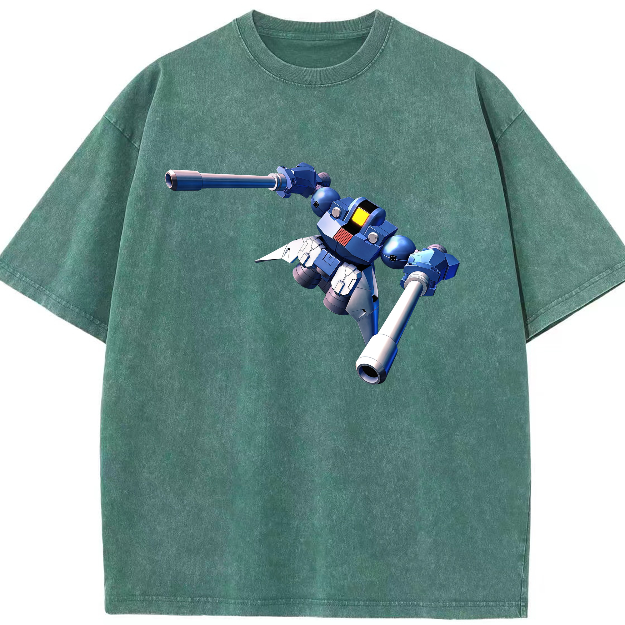 （画像用） 機動戦士ガンダム Mobile Suit Gundam 綿100% ヴィンテージ風 半袖Tシャツ（フロントプリント）
